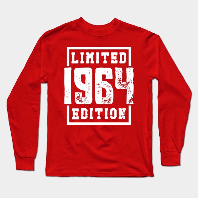 1964 Limited Edition Long Sleeve T-Shirt by colorsplash